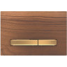 Клавиша смыва GEBERIT SIGMA 50 115.672.JX.2 черный орех