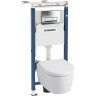 Комплект GEBERIT DUOFIX UP100 458.125.21.1 с подвесным унитазом Geberit ICON RIMFREE 204060000 с сиденьем микролифт 574130000 458.125.21.113