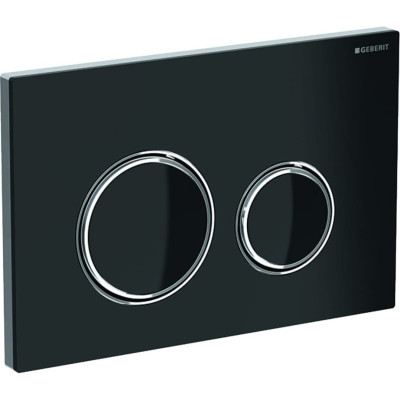 Смывная клавиша GEBERIT SIGMA 21 115.884.SJ.1 черный хром глянец