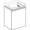 Тумба для комплекта GEBERIT SMYLE SQUARE 500.364.JK.1 49 см темно-серый